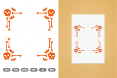Halloween Border and Frame SVG &amp; Clipart Product Image 1