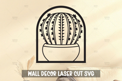 Modern Plant Wall Art SVG I Botanical Laser Cut Wall Art Product Image 1