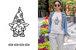 St. Patrick Gnome SVG &amp; Clipart Product Image 1