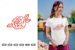 Rose SVG &amp; Clipart Product Image 1