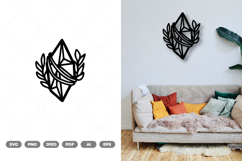 Crystal And Plant SVG &amp; Clipart Product Image 1
