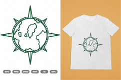 Globe SVG &amp; Clipart Product Image 1