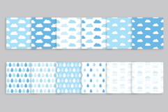 Rainy Day Blues Seamless Patterns Product Image 2