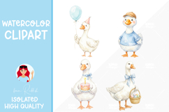 Baby Duck PNG for Nursery and Design Product Image 1