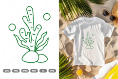Seaweed SVG &amp; Clipart Product Image 1