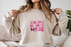 In October We Wear Pink Embroidery Product Image 2