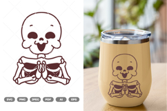 Skull SVG &amp; Clipart Product Image 1
