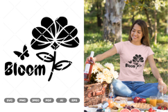 Bloom SVG &amp; Clipart Product Image 1