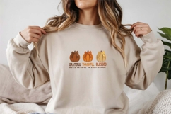 Grateful Thankful Blessed Embroidery Product Image 2