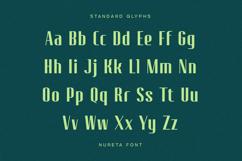 Nureta - Classic Elegant Display Font Product Image 2