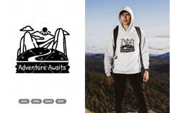 Adventure Awaits SVG &amp; Clipart Product Image 1