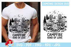 Campfire kind of love SVG, Camp SVG Product Image 1
