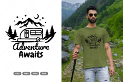 Adventure Awaits SVG &amp; Clipart Product Image 1