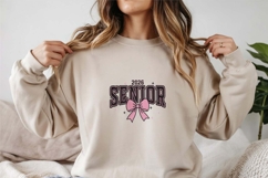 Senior 2026 Bow Embroidery Design Product Image 2