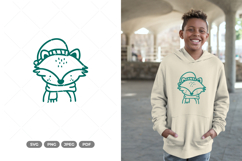 Winter Fox SVG and Clipart Product Image 1