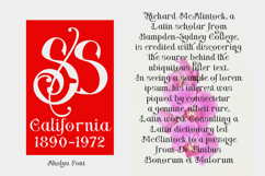 Aholya - Decorative Display Font Product Image 2