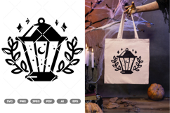 Celestial Lantern SVG &amp; Clipart Product Image 1