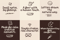 Everyday Hand Natural Handwritten Font Product Image 2