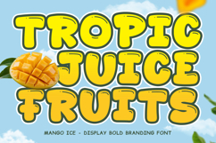 Mango Ice - Food Font Product Image 2