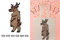 Zombie Animal Colored SVG & Clipart Product Image 2