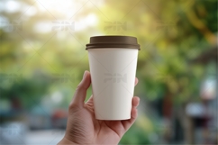 Coffee Paper Cup Mockup - Realistic PSD Template Product Image 2