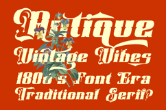 Cleffordy Traditional Serif Product Image 2