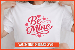 Valentine Love Phrase SVG Romantic Hand Lettered Design Product Image 1