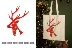 Reindeer SVG & Clipart Product Image 1