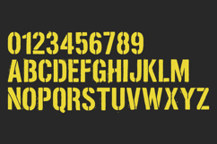 Urbantype Font - Grunge Effect Product Image 2