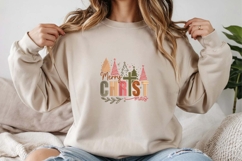 Merry Christmas Embroidery Design Product Image 2