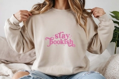 Stay Bookish Quote Embroidery Design Product Image 2