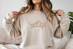 Thankful Heart Embroidery Design Product Image 2