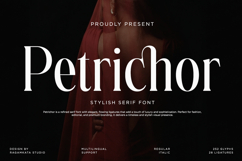 Petrichor - Stylish Serif Font Product Image 1