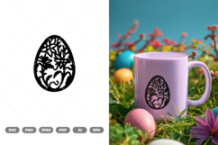 Easter Egg SVG &amp; Clipart Product Image 1