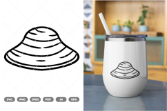 Seashell SVG &amp; Clipart Product Image 1