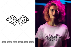 Wings SVG &amp; Clipart Product Image 1