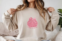 In October We Wear Pink Embroidery Product Image 2