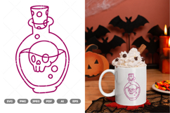 Poison Bottle SVG &amp; Clipart Product Image 1
