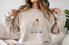 Grow Your Mind Embroidery Design Product Image 2