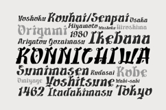 Yasuhiro - Oriental Japanese Font Product Image 2
