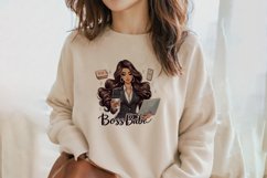 Boss Babe Charm - Empowering Businesswoman PNG Clip Art Product Image 2