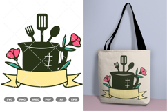 Kitchen Sign Colored SVG &amp; Clipart Product Image 1