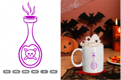 Poison Bottle SVG &amp; Clipart Product Image 1