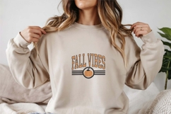 Fall Vibes Embroidery Design Product Image 2