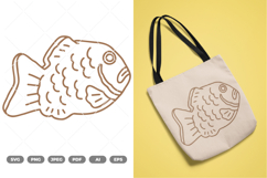 Taiyaki SVG &amp; Clipart Product Image 1