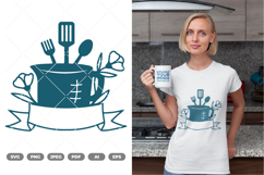 Kitchen Sign SVG &amp; Clipart Product Image 1