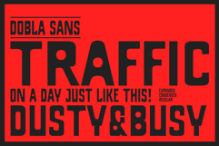 Dobla Sans | Industrial Font Product Image 2