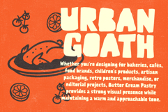 Urban Goath - Raw Chunky Font Product Image 2