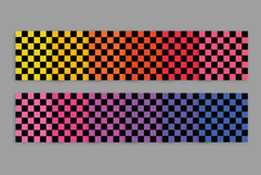 Black and White Rainbow Seamless Checkerboard Digital Paper Product Image 3