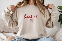Bookish Minimalist Embroidery Design Product Image 2